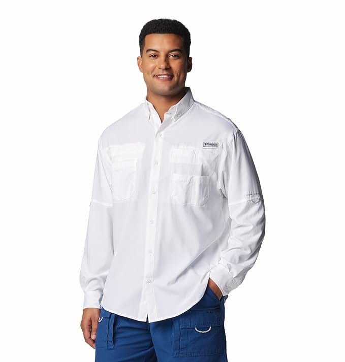 14-4.jpg Columbia Men Omni-Wick Tamiami II Hiking and Trekking Long Sleeve Shirt - Image 1