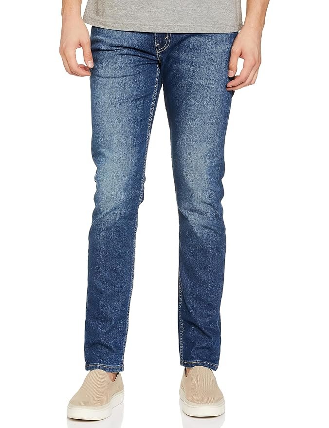 14-8.jpg Levi's Men's 512 Slim Tapered Fit Mid Rise Blue Jeans - Image 1