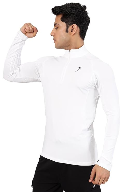 24-9.jpg Thrive Mens Slim Fit Pullover Sport and Gym Full Sleeve T-Shirt for Men - Image 1