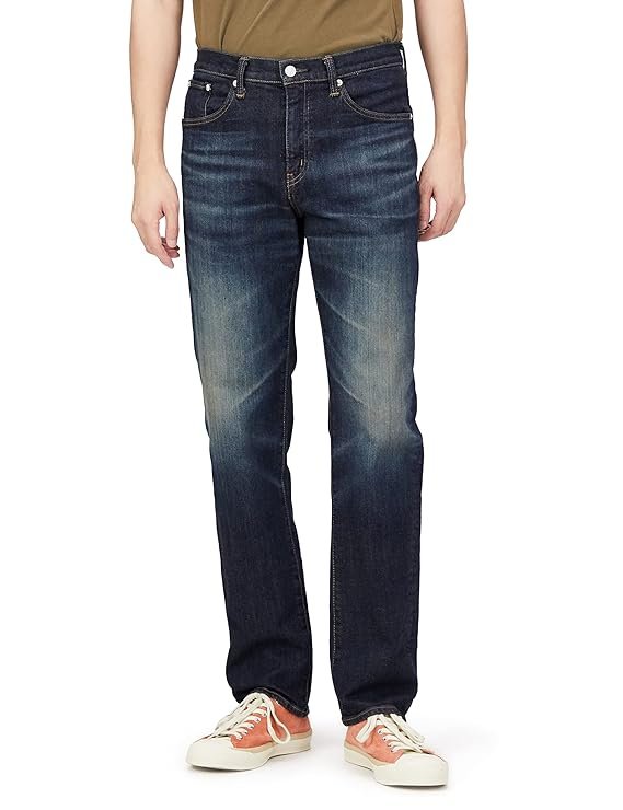 3-1-1.jpg Edwin E50313 Men's Jeans 503 Regular Straight Denim Pants - Image 1