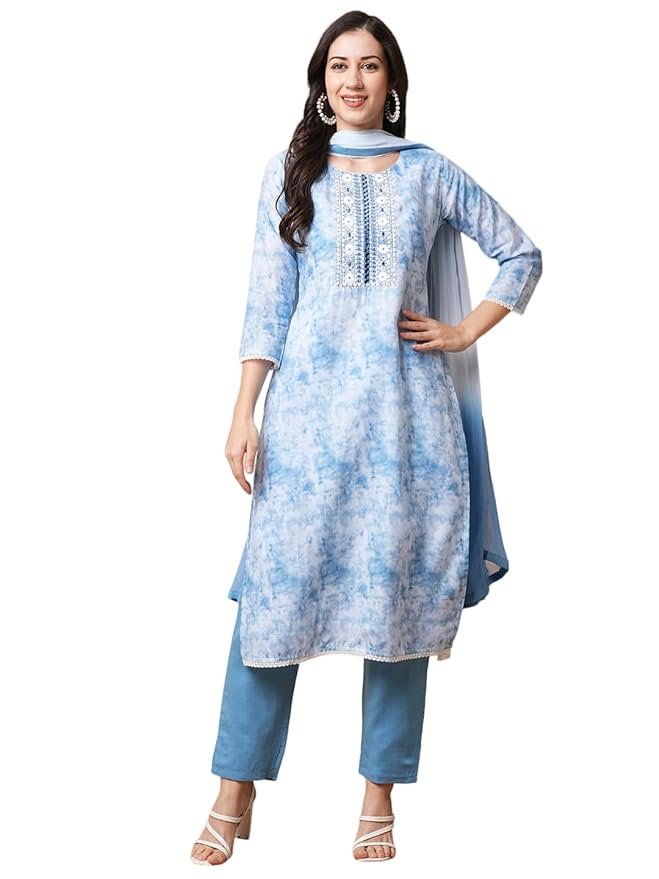 30-4-1.jpg fashor Womens Kurta Set - Image 1