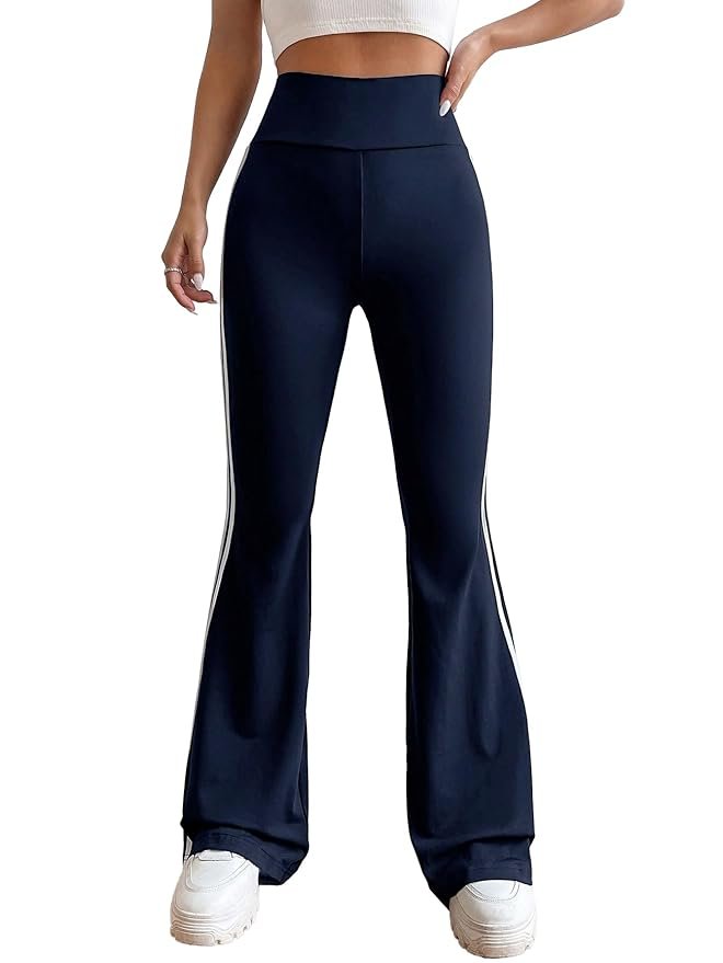 38-5.jpg TOPLOT Women's Flare Leg Bell Bottom Pants Trouser - Image 1