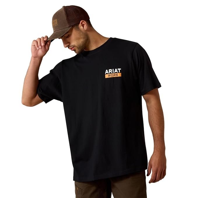 42-3.jpg ARIAT Men's Rebar Cotton Strong Roughneck Graphic T-Shirt - Image 1