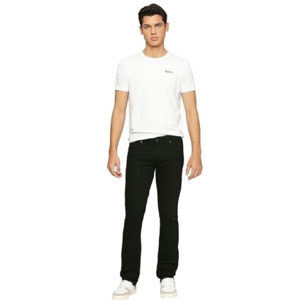 Pepe Jeans Men's Slim Fit Mid Rise Jeans