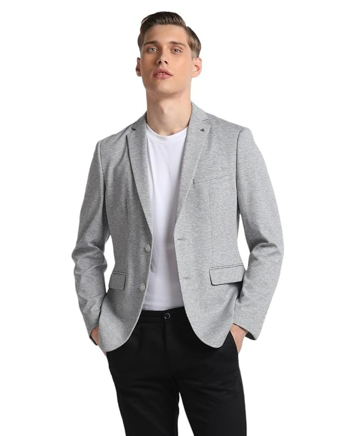 56-3.jpg Arrow Men's Single Breasted Slim Blazer - Image 1