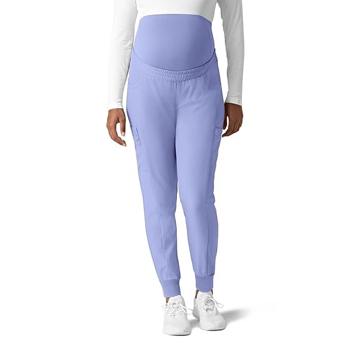 6-1.jpg WonderWink Women's Maternity Jogger Pant - Image 1